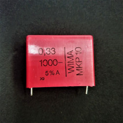MKT 0,33uF/5% /1000v DC 37,5mm