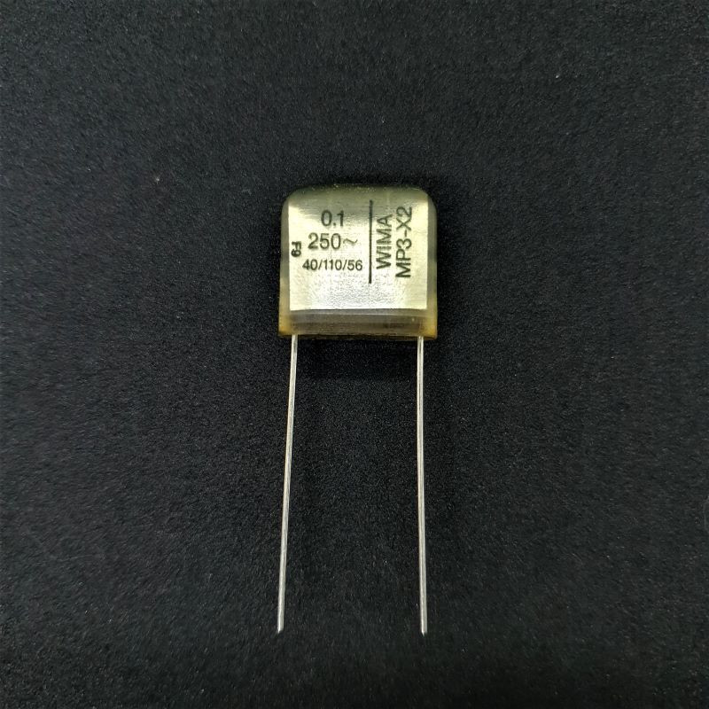 MKT 0,1uF/ 20% / 250 VAC 15mm