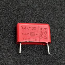 Mkt 0,47uF / 100VDC / 10% / 15mm