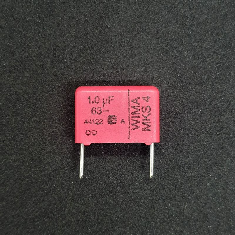 MKT 1.0 uF/ 10% /63V DC 15mm